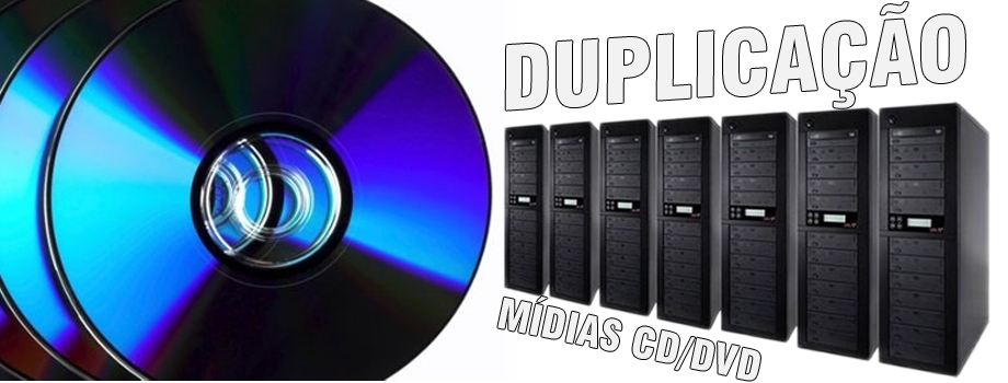 Duplicação impressão de CD e DVD