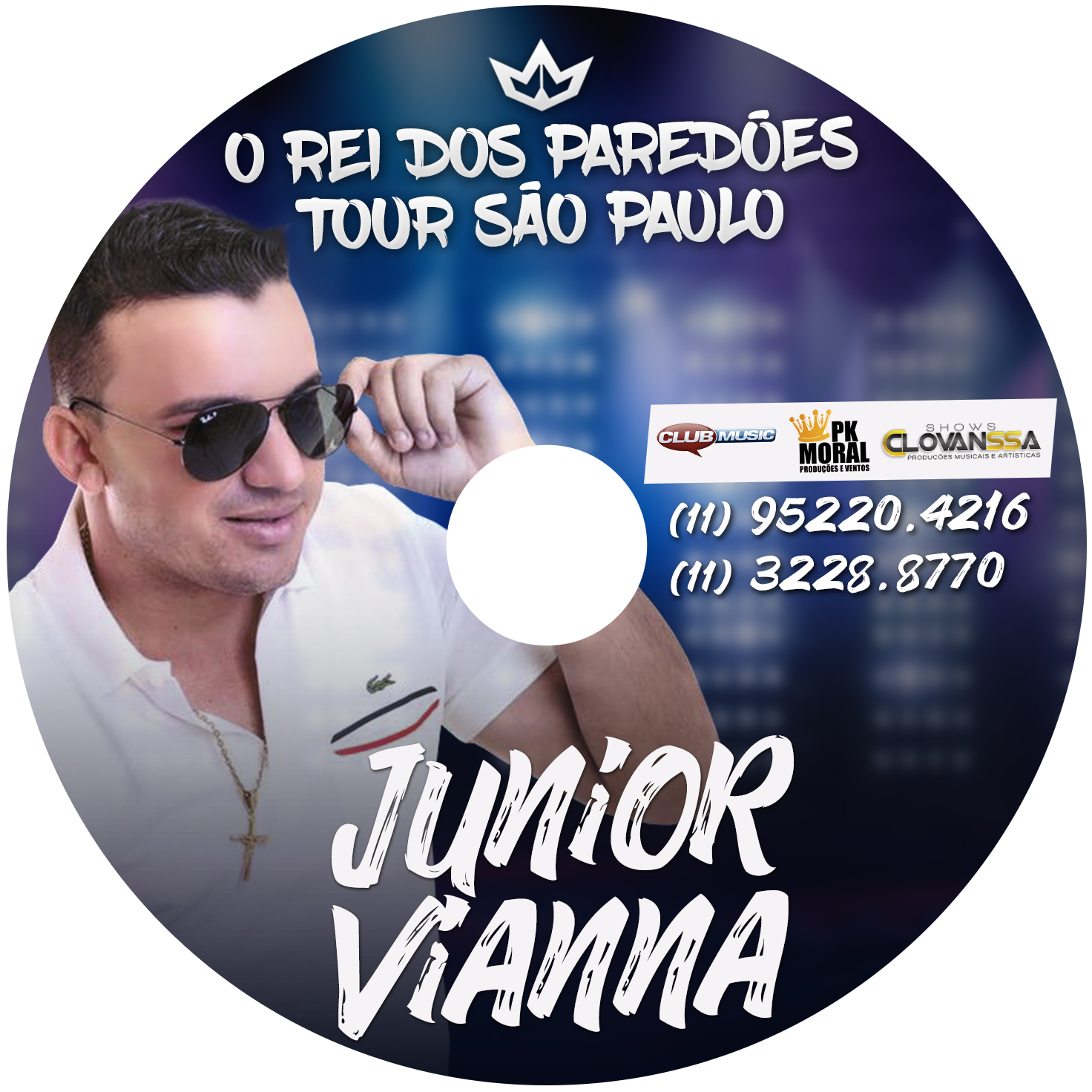 CD O Rei dos paredões Junior Vianna