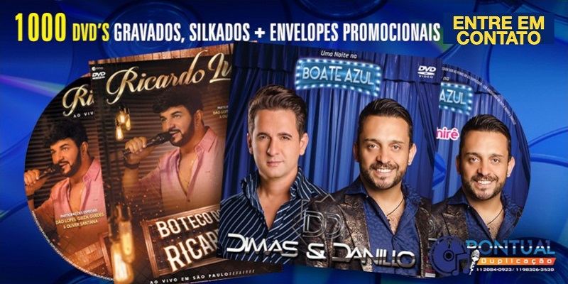 1000 DVD'S Gravados, Silcados + Envelopes promocionais